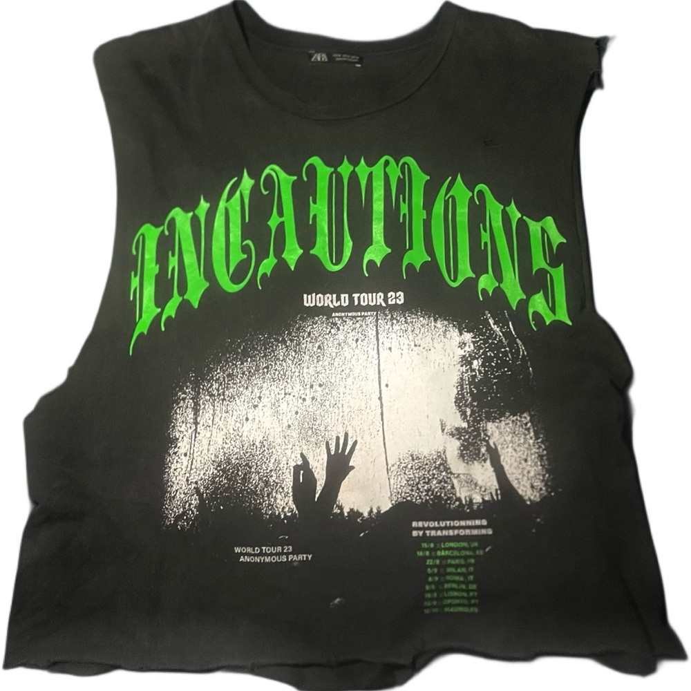 Encautions Tank crop-top (Zara)